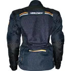 Chamarra Moto Dama Ht Cypher Larga, Color Azul Navy / Negro